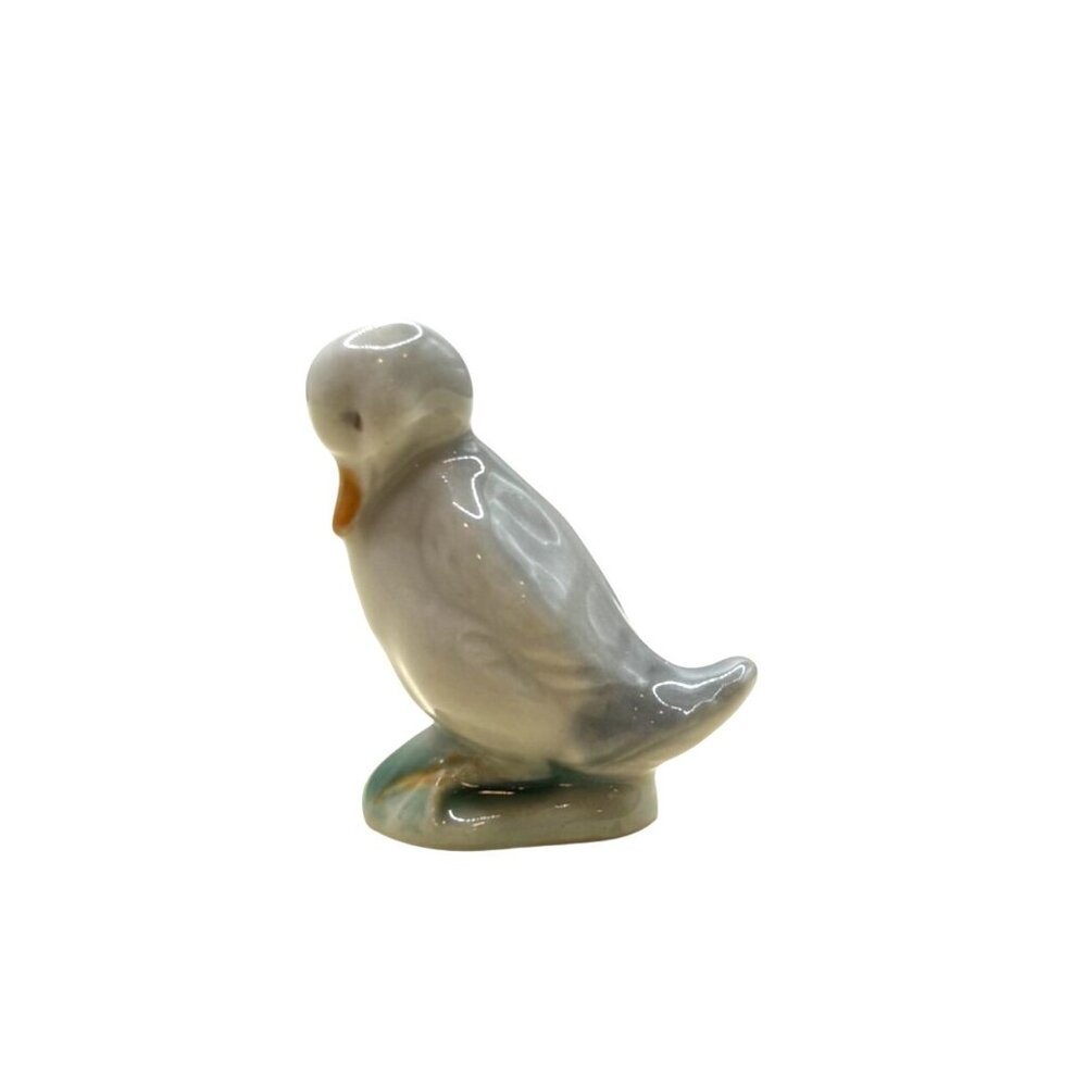 GREY Wade Whimsies Figurine VTG Whimsie-Land Set 3 Duck Farmyard Animals 1985 - Picture 2 of 6